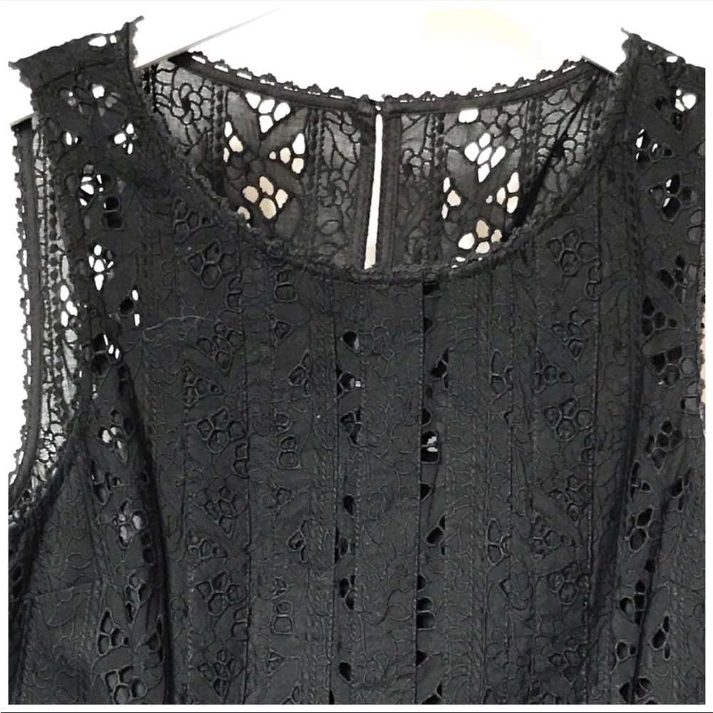 🥂 J crew collection pleated eyelet dress size 2 - Picture 4 of 4